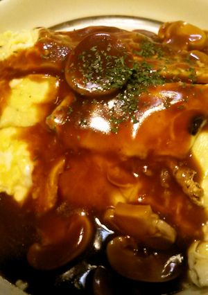 やっぱりデミ!美食玄米ふわとろオムライス-レシピのメイン写真