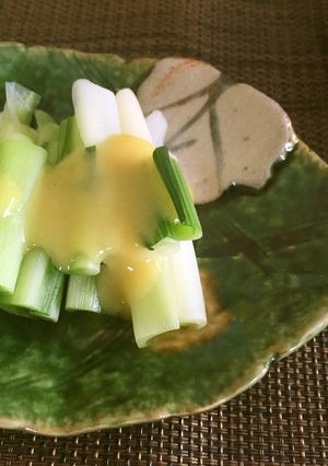 ウルイの酢味噌　低糖メニュー-レシピのメイン写真