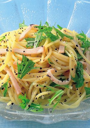 ゆかりの冷製パスタ-レシピのメイン写真