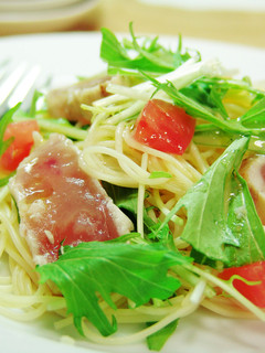 ゆず塩びん長の冷製パスタ-レシピのメイン写真