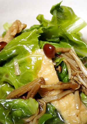 レンジで簡単♪サヴォイキャベツの煮浸し-レシピのメイン写真