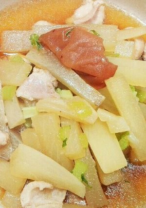 大根の鶏肉のさっぱり梅煮☆☆☆-レシピのメイン写真