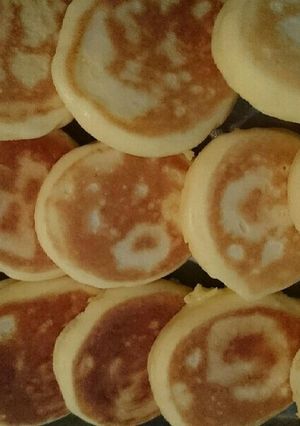 赤ちゃんおやつ ホットケーキ-レシピのメイン写真