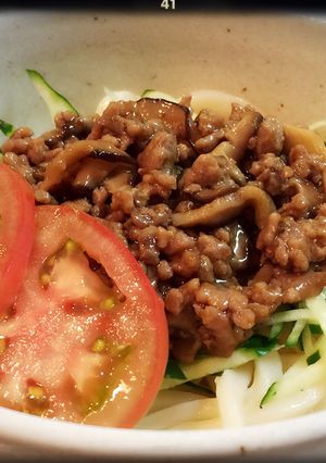 ☆簡単！ジャージャー麺風うどん☆-レシピのメイン写真