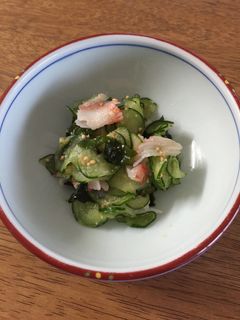 らっきょう酢で簡単!きゅうりの酢の物-レシピのメイン写真