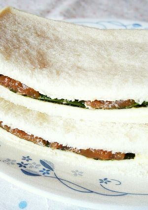 南高梅干しと紫蘇チーズのサンドイッチ-レシピのメイン写真