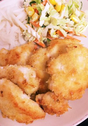 簡単手抜♪マヨネーズチキンカツ-レシピのメイン写真