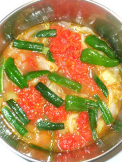 水なし!夏野菜だけ!トマトオリーブ油煮-レシピのメイン写真
