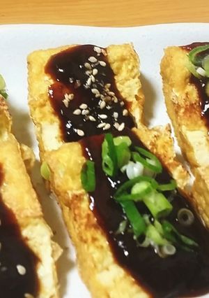 厚揚げ田楽-レシピのメイン写真