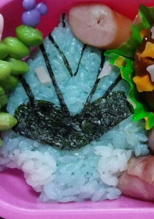 キャラ弁♡ジュウオウジャー　シャーク-レシピのメイン写真