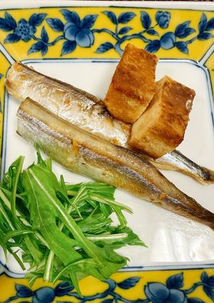 7分でししゃも高野豆腐😻-レシピのメイン写真