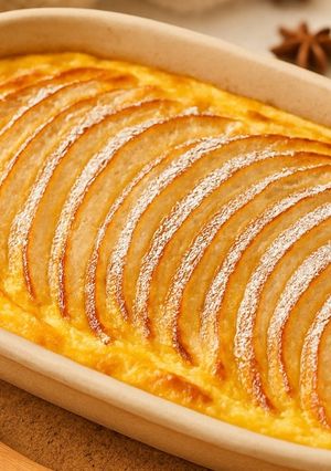 りんごのあったか焼きプディング-レシピのメイン写真