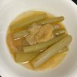 つわ(ツワブキ)と油揚げの炒め煮