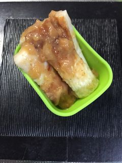 お弁当にぴったり!簡単ちくわの梅和え-レシピのメイン写真