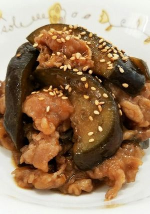 簡単❤ナスと豚肉のしょうが焼き♪-レシピのメイン写真