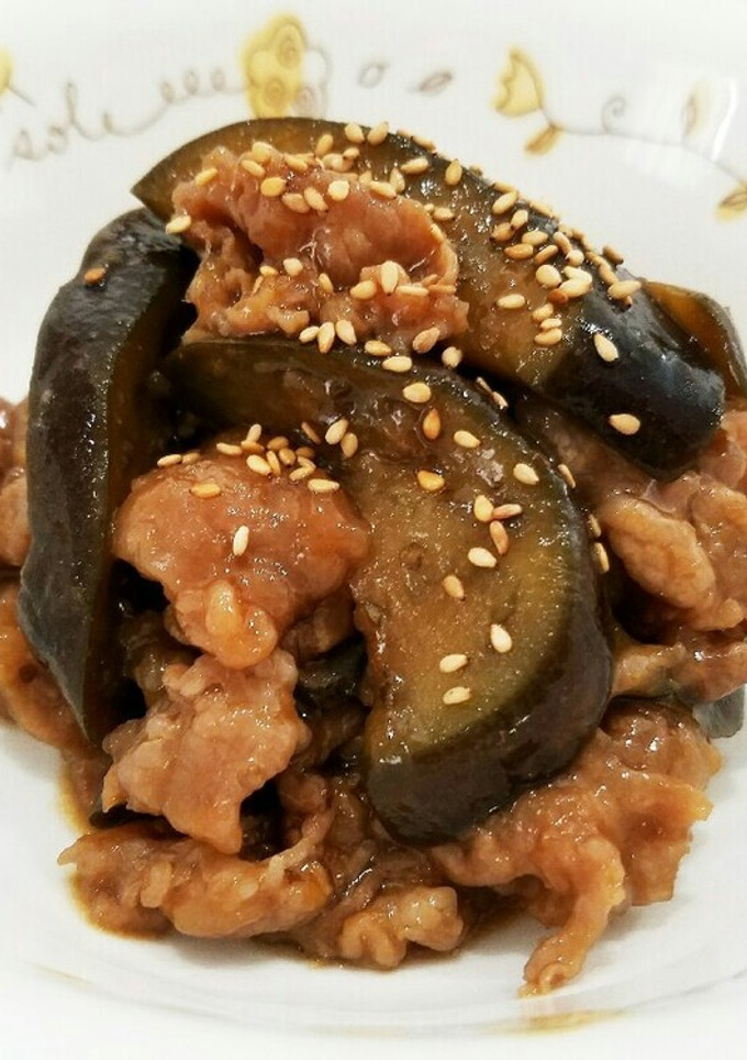 簡単❤ナスと豚肉のしょうが焼き♪-レシピのメイン写真