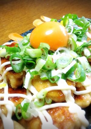 ヘルシーおいしい優しい!!月見つくねッッ-レシピのメイン写真