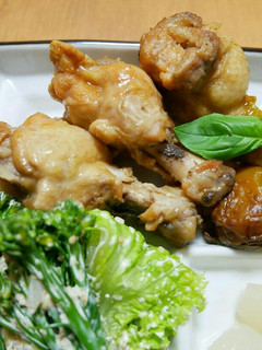 鶏手羽元の梅酒生姜煮-レシピのメイン写真