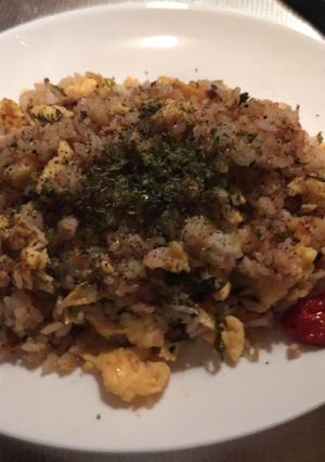 イカの塩辛と高菜チャーハン-レシピのメイン写真