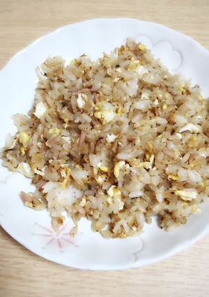 ツナと卵だけの超手抜きチャーハン-レシピのメイン写真
