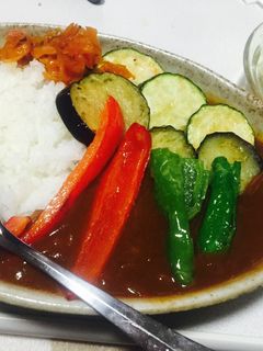 お肉なしの節約夏野菜カレー!-レシピのメイン写真