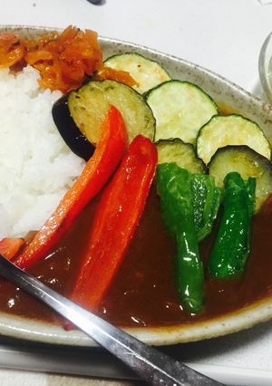 お肉なしの節約夏野菜カレー!-レシピのメイン写真