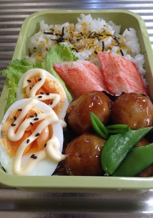 お弁当23★2016.5.23肉だんご-レシピのメイン写真