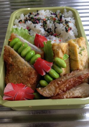 お弁当24★2016.5.24魚フライ-レシピのメイン写真