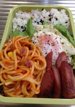 お弁当25★2016.5.25スパゲティ-レシピのメイン写真