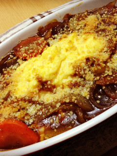 ふわふわ卵の焼きカレーオムライス-レシピのメイン写真