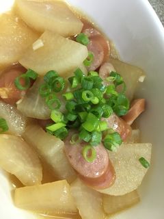 ウィンナーと大根のコンソメ煮込み-レシピのメイン写真