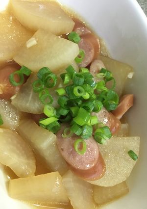 ウィンナーと大根のコンソメ煮込み-レシピのメイン写真