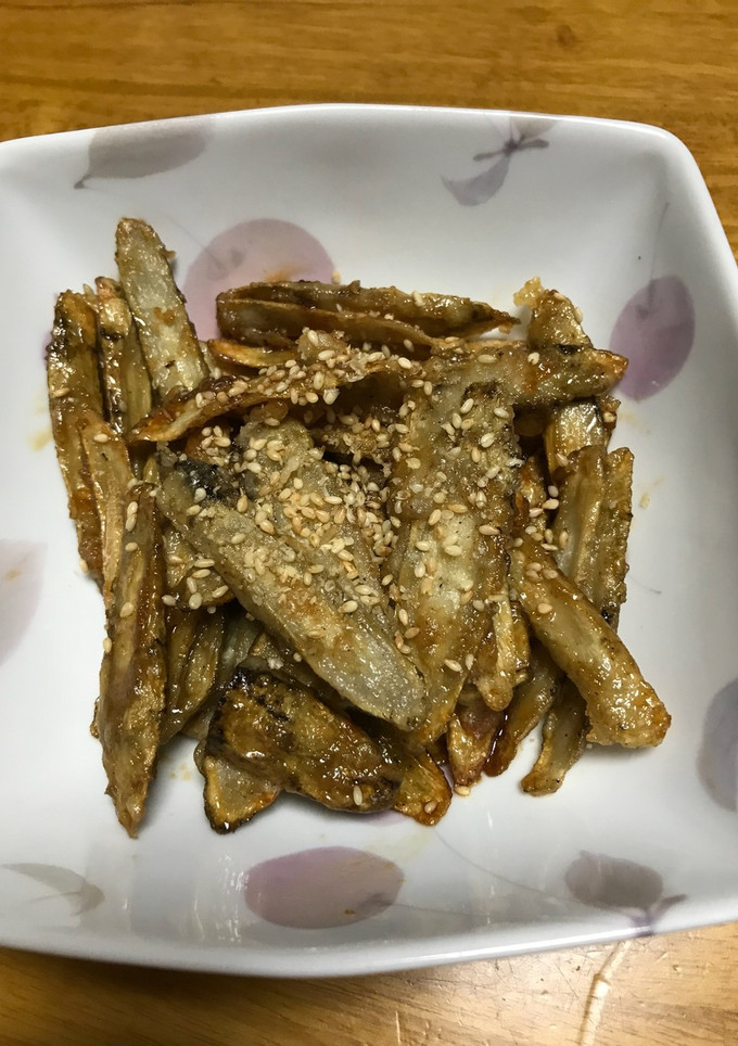 揚げごぼうの甘辛炒め-レシピのメイン写真
