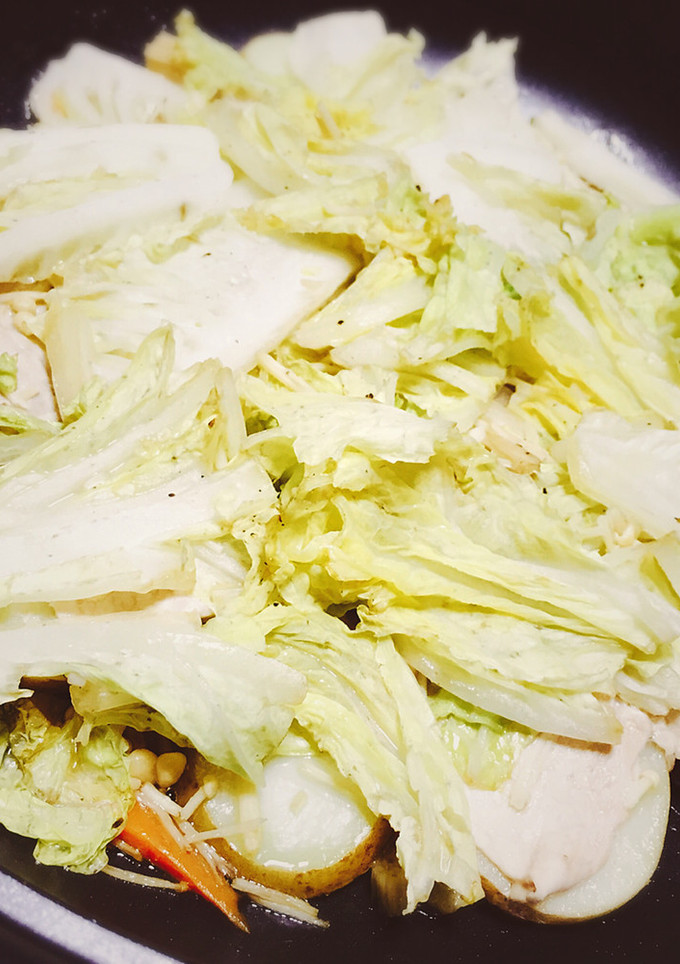 簡単なのに美味しい 野菜と豚肉の重ね蒸し-レシピのメイン写真