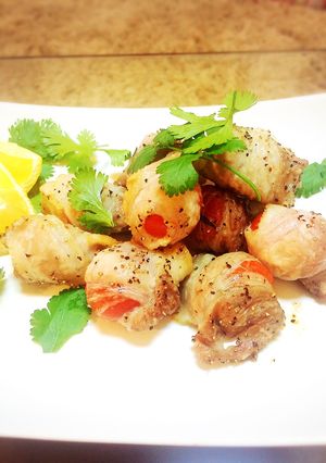 トマトの豚肉巻焼き-レシピのメイン写真