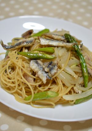 節約レシピ☆小いわしのパスタ-レシピのメイン写真
