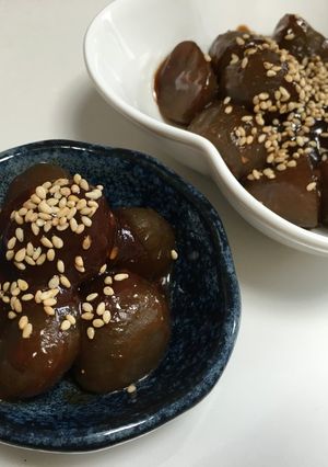 名古屋の味!つけてみそで簡単こんにゃく煮-レシピのメイン写真
