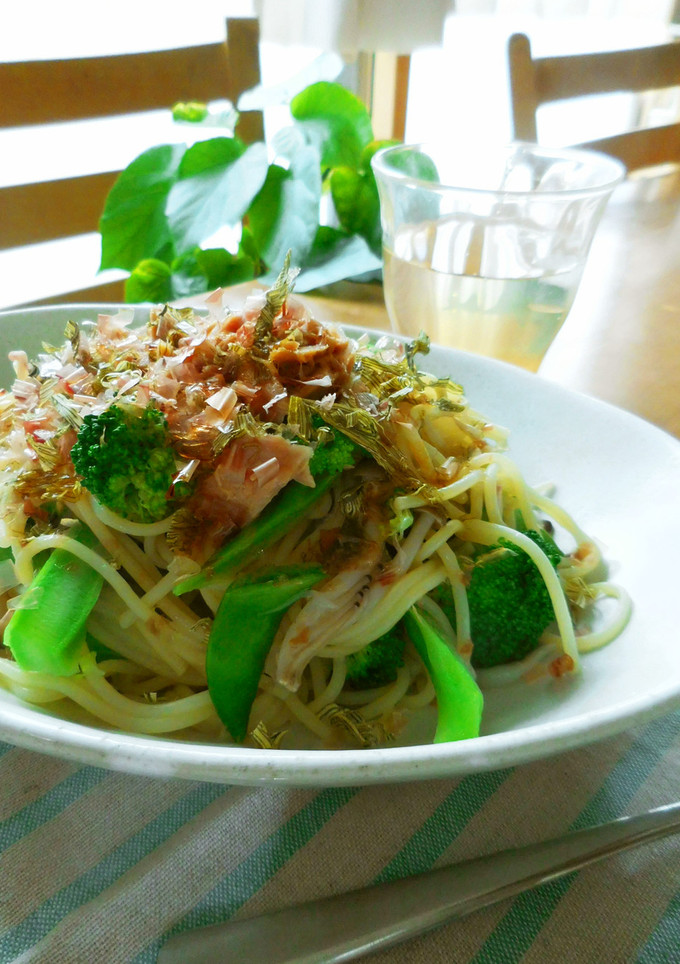 簡単！鍋ひとつで冷たい和風パスタ-レシピのメイン写真