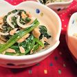 簡単【ほうれん草としらすのツナ醤油和え】
