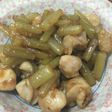 ふきと鶏肉の中華炒め