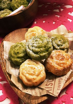 オレンジピールとリコッタの焼きドーナツ-レシピのメイン写真