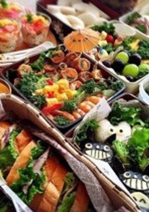 運動会 お弁当 ちらし寿司 トトロ ！-レシピのメイン写真