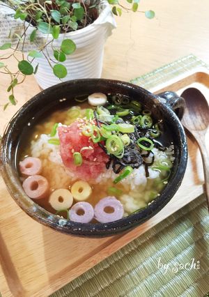 塩昆布たらこ茶漬け-レシピのメイン写真
