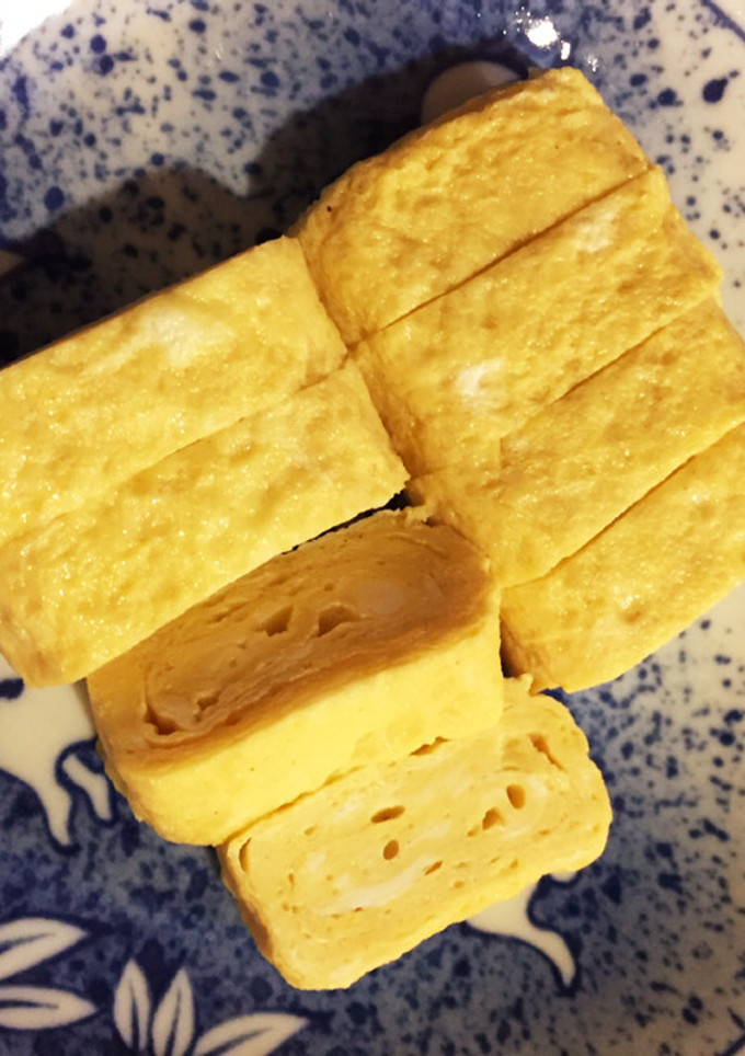 ☆甘くない だし巻き卵(卵焼き)☆-レシピのメイン写真