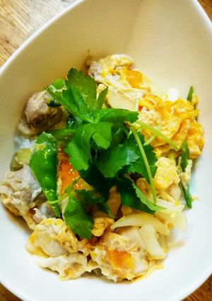 鍋で簡単！親子丼-レシピのメイン写真