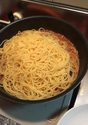 トマトソースパスタ-レシピのメイン写真