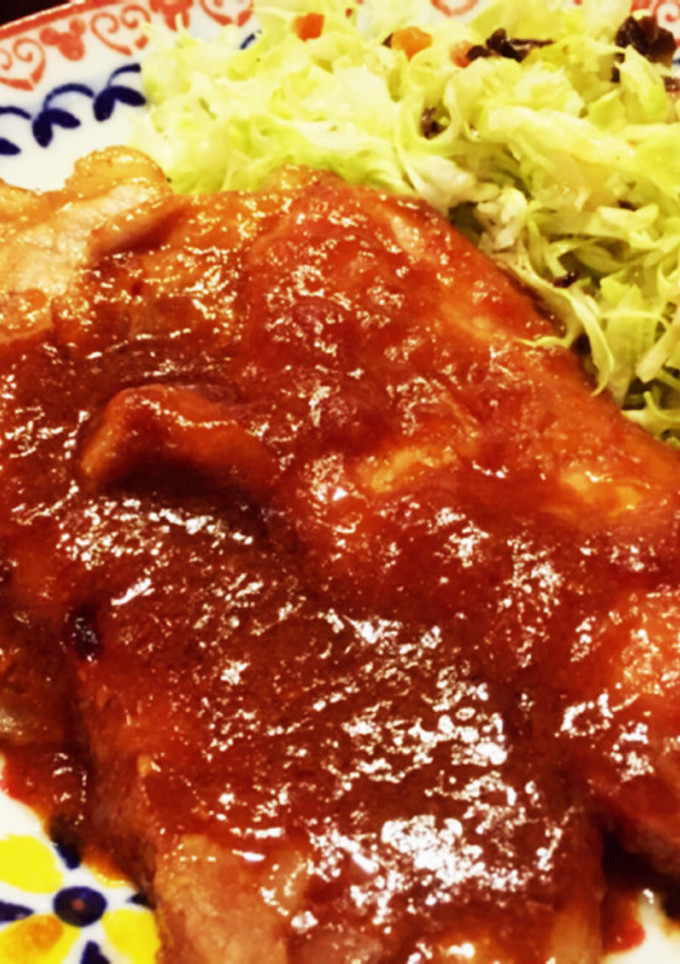 簡単！豚ロースステーキで本格生姜焼き-レシピのメイン写真