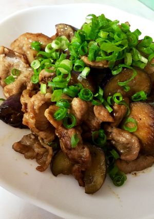 簡単！お弁当にナスと豚肉の味噌だれ炒め-レシピのメイン写真