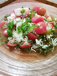 もずくトマトサラダ-レシピのメイン写真