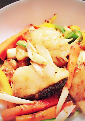 タラのカレー炒め-レシピのメイン写真